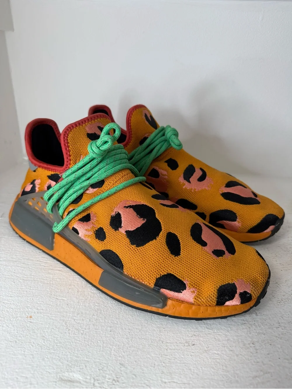 Adidas Pharrel Williams vibrant orange